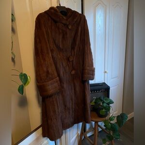 Vintage China Mink Fur Coat